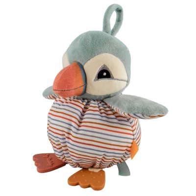 My Teddy kulatý Papuchalk s kousátkem - Modrý - obrázek