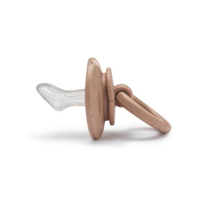 Elodie Details Bambusový silikonový ortodontický dudlík Newborn - Blushing Pink - obrázek
