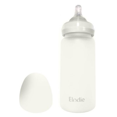 Elodie Details Skleněná kojenecká láhev - Vanilla White
