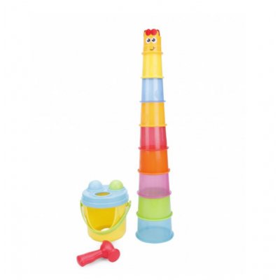 B. Kids Stohovací kelímky Žirafa - obrázek