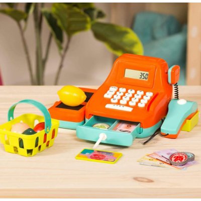 B.Toys Dětská pokladna se zvuky a kalkulačkou - obrázek