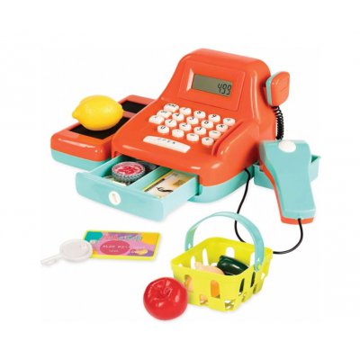 B.Toys dětská pokladna se zvuky a kalkulačkou