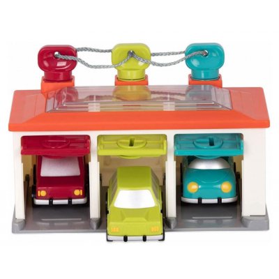 B.Toys garáž se třemi auty - obrázek