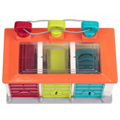 B.Toys garáž se třemi auty - obrázek