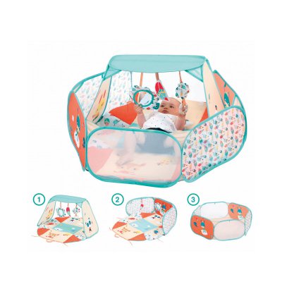 Ludi Hrací deka a ohrádka 3v1 - obrázek