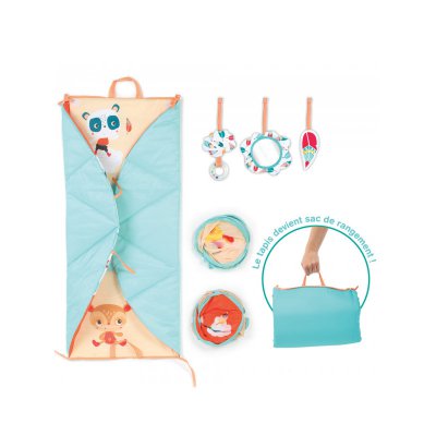 Ludi Hrací deka a ohrádka 3v1 - obrázek