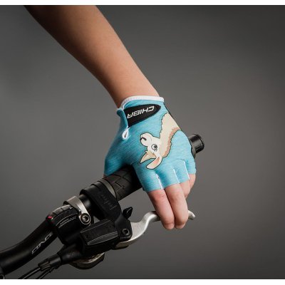 Chiba cyklistické rukavice pro děti Cool Kids - Lama, vel. S - obrázek