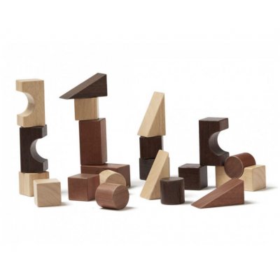 Kids Concept dřevěné kostky Neo - 21 ks