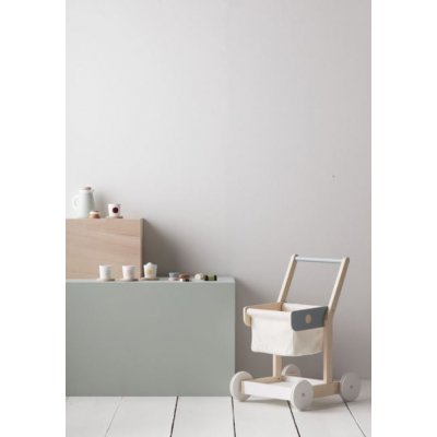 Kids Concept nákupní vozík dřevěný Bistro - obrázek