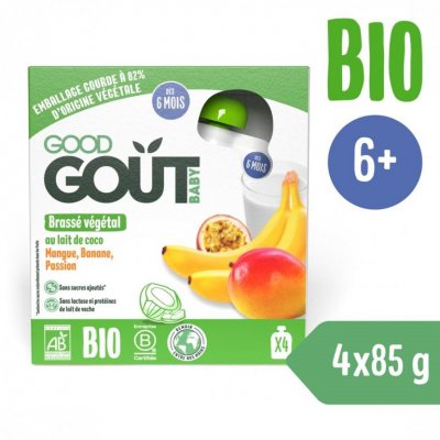 Good Gout BIO kokosový dezert s exotickým ovocem - Kapsičky 4 x 85 g