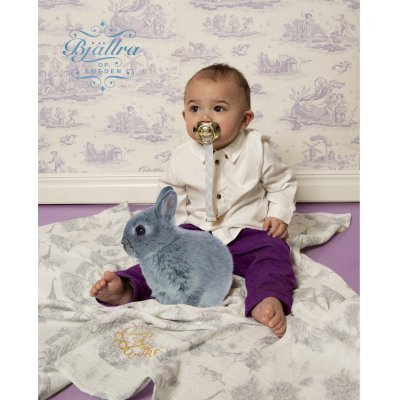 Bjällra of Sweden klip na dudlík Vintage Boy - obrázek