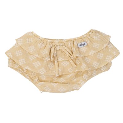 Lodger Bloomer Frills Tribe Muslin Sand - Vel. 68
