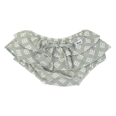 Lodger Bloomer Frills Tribe Muslin Silt Green - Vel. 68