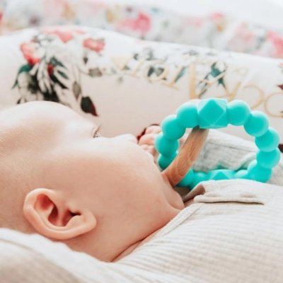 Jellystone Designs kousátko Měsíc - Mátové - obrázek