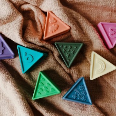 Jellystone Designs skládací hračka Triblox - Pastelová - obrázek