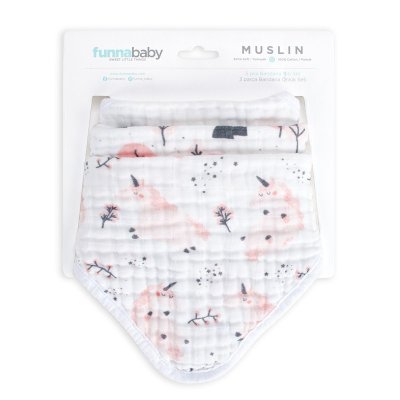 FunnaBaby bryndák 3 ks - Unicorn - obrázek