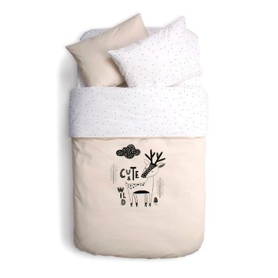 FunnaBaby povlečení - Cute & Wild/Beige
