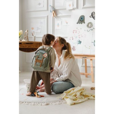 Elodie Details by Clara Hallencreutz Deka Crinkled Blanket - Playground Spaceland - obrázek