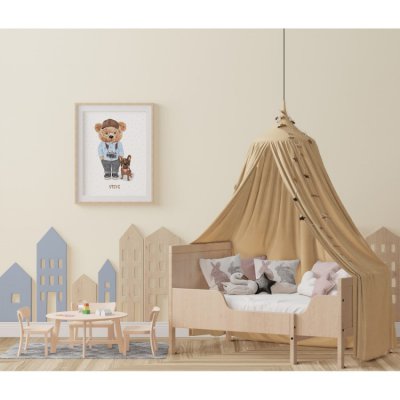 Ceba Baby Fluffy Puffy plakát 50 x 70 cm - Steve - obrázek