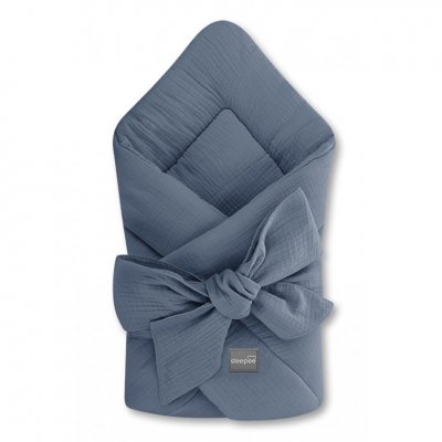Sleepee mušelínová zavinovačka - Petrol
