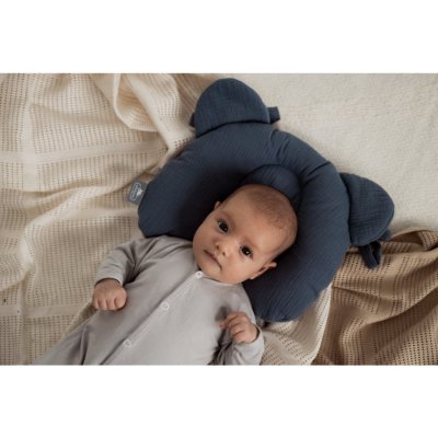 Sleepee mušelínový fixační polštář - Petrol - obrázek