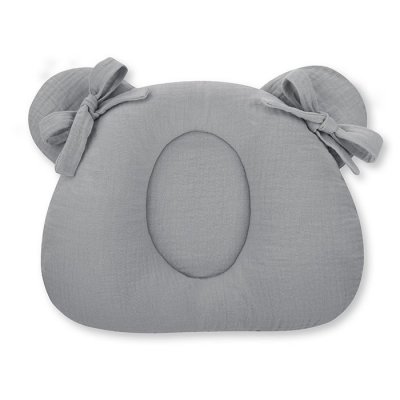 Sleepee mušelínový fixační polštář - Dark Grey - obrázek
