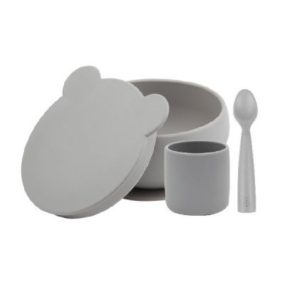 Minikoioi set na stolování BLW I - Powder Grey