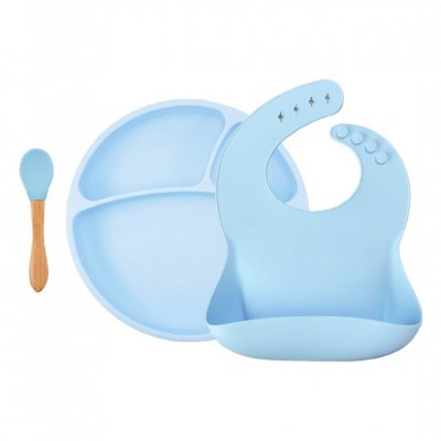 Minikoioi set na stolování BLW II - Mineral Blue