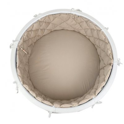 Mimiko mantinel na postýlku Basic - Béžový