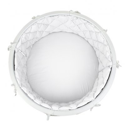 Mimiko mantinel na postýlku Basic - Bílý