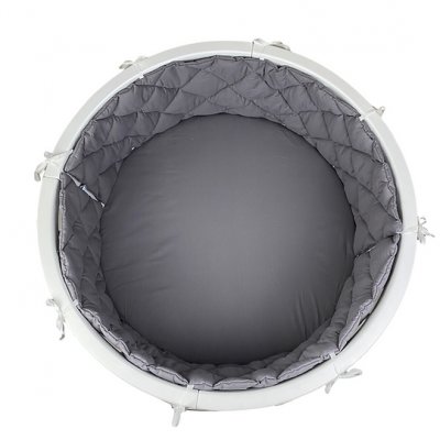 Mimiko mantinel na postýlku Basic - Šedý