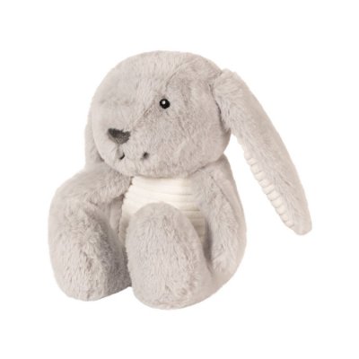 Flow hračka s tlukotem srdce Milo the Bunny - Grey - obrázek