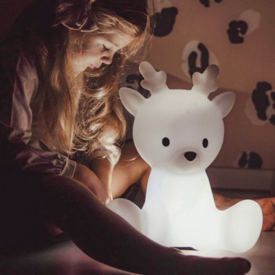 Flow noční světlo Fabian Medium - Grey - obrázek