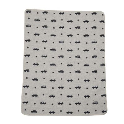 David Fussenegger Juwel dětská deka Cars Allover 70 x 90 cm - Offwhite - obrázek