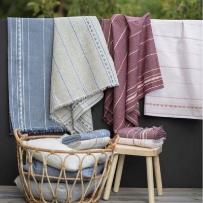 David Fussenegger Nizza Kids osuška Boats 2 ks 90 x 150 cm - Navy - obrázek