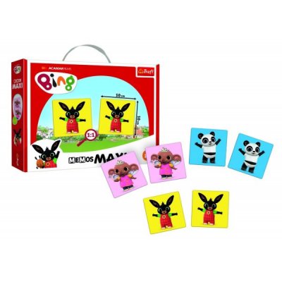 Teddies pexeso Maxi - Králíček Bing