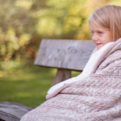 Vinter & Bloom deka Cuddly - Beige - obrázek