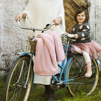 Vinter & Bloom deka Cuddly - Dusty Rose - obrázek