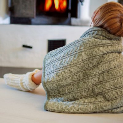 Vinter & Bloom deka Cuddly - Green Melange - obrázek