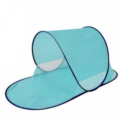 Teddies stan plážový s UV filtrem 140 x 70 x 62 cm - Modrý