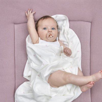 Meyco bambusová plena 120 x 120 cm - Ibiza lilac - obrázek