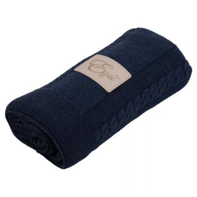 Effiki deka z organické bavlny - Jeans blue