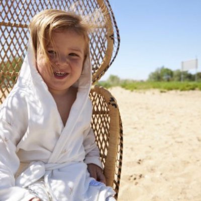 Meyco bambusový župánek - Ibiza warm sand, vel. 110/116 - obrázek