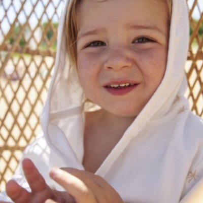 Meyco bambusový župánek - Ibiza warm sand, vel. 110/116 - obrázek