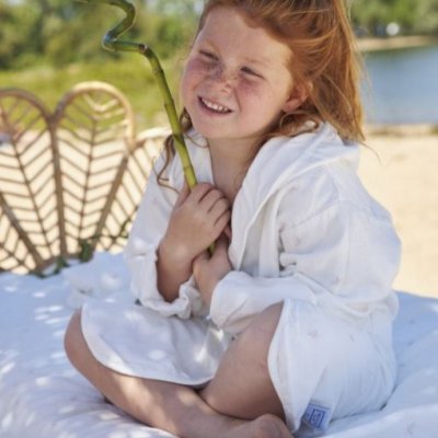 Meyco bambusový župánek - Ibiza lilac, vel. 110/116 - obrázek