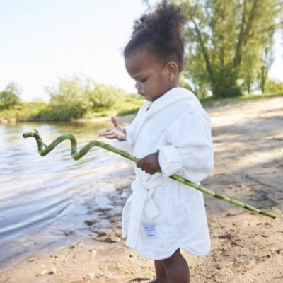 Meyco bambusový župánek - Ibiza lilac, vel. 110/116 - obrázek