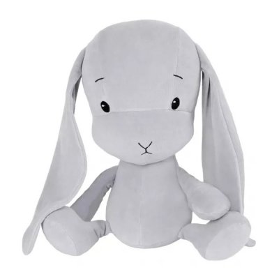 Effiki králíček Effik 50 cm - Šedý/šedé uši