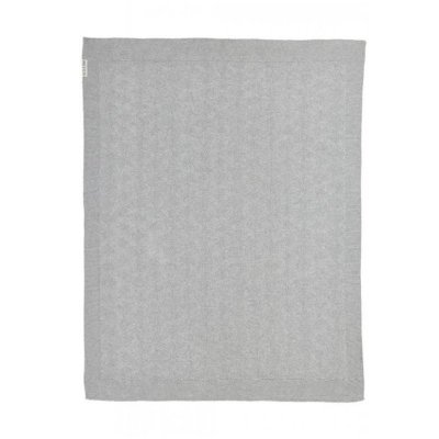 Meyco deka do kočárku/kolébky Diamond - Grey melange - obrázek