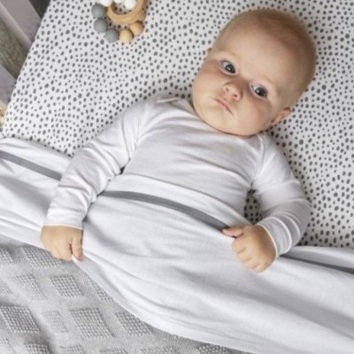 Meyco deka do kočárku/kolébky Diamond - Grey melange - obrázek