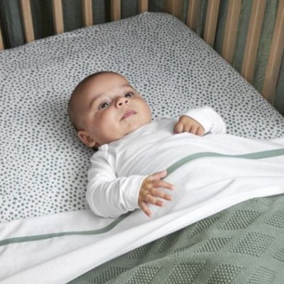 Meyco deka do kočárku/kolébky Diamond - Forest green - obrázek